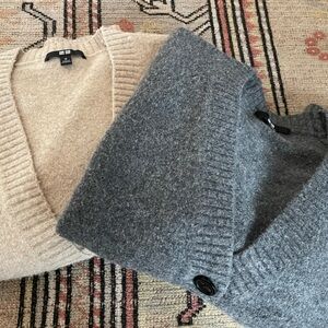 Uniqlo Soufflé Yarn Short Cardigans